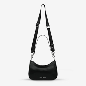 Bags And Wallets: Look Both Ways Bag - Black