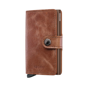 Secrid: Miniwallet - Vintage Cognac + Brown