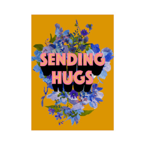 Cards Wrapping: Sending Hugs Card