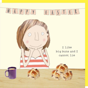 Cards Wrapping: Big Buns Easter Greeting Card