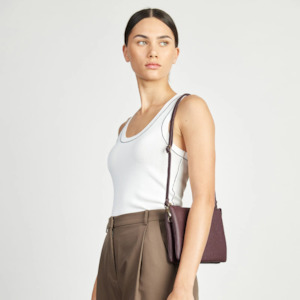 Tilly's Big Sis Crossbody - Merlot