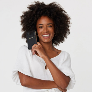 Saben: Winona Card Holder - Black