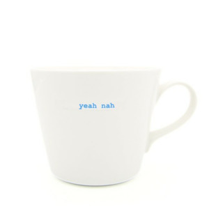 K R: Bucket Mug - Yeah Nah
