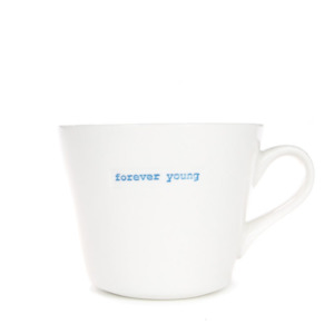 K R: Bucket Mug - Forever Young