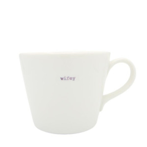 K R: Bucket Mug - Wifey