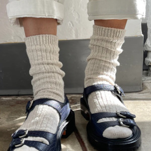 Clothing: Cottage Socks - Oatmeal