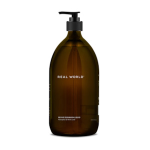 Real World: Dishwashing Liquid - Horopito + Mint Leaf
