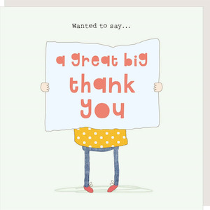 Big Thanks Card