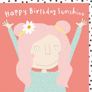 Happy Birthday Sunshine Card