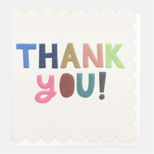 Caroline Gardner: Thank you Card