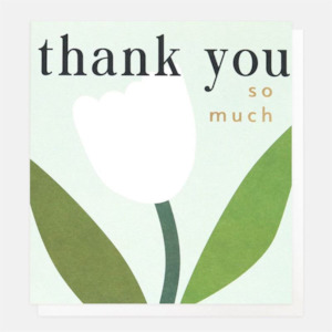 Caroline Gardner: Thank you so Much Card