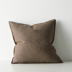 Cushions And Throws: Como Cushion - Mocha