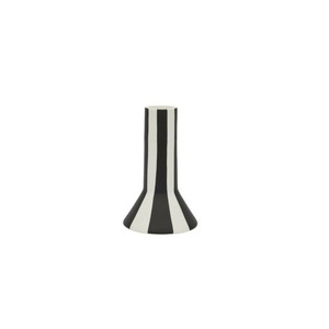 Candles And Diffusers: Toppu Candleholder High - White Black