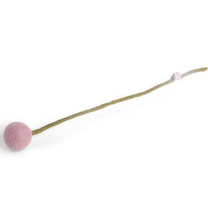 Plants And Pots 1: Dusty Pink Felted Flower - 3cm