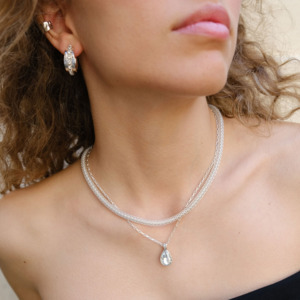 Body: Values Necklace - Woven Silver