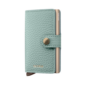 Bags And Wallets: Miniwallet - Pebble Sea Green