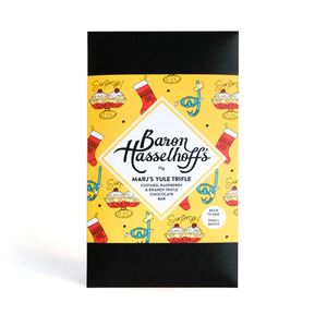 Confectionery: Marj's Yule Trifle Craft Chocolate Bar