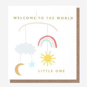 Welcome to the World Little One Card