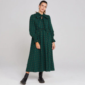 Joyful Dress - Petal Plaid