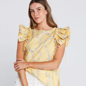 Clothing: Tiesy Top - Sunny Smiles