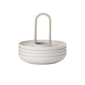 Zone: Egg Cup Set - Warm Grey