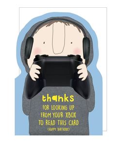 Read This Boy Xbox Birthday Card