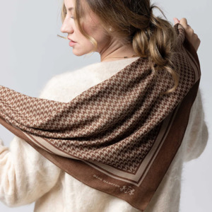 Dark Hampton: Cashmere Modal Scarf - The Dennison