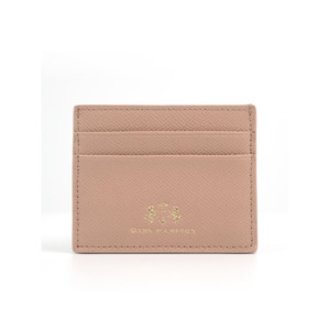 Dark Hampton: Leather Cardholder - The Latte