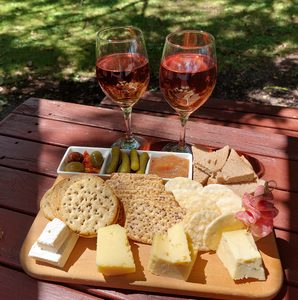 Boutique organic cheese at Matatoki