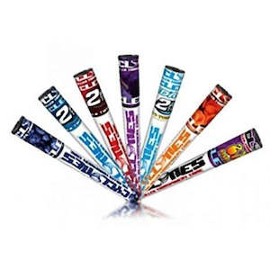 Rolling Papers: Cyclones Pre Rolled Transparent Cone Clear