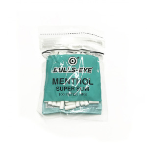 BULLS EYE menthol super slim filter