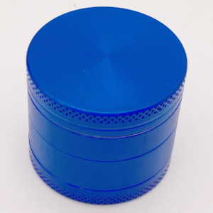 Grinders: Zinc Alloy Grinder 40mm 3 layers Blue