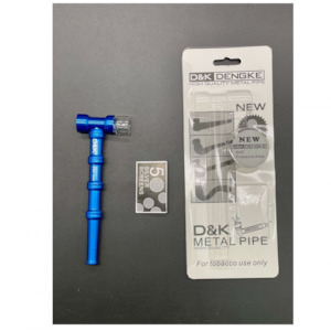 Pipes: PIPE 1302 METAL Tobacco PIPE