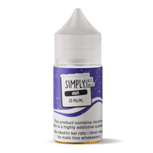 Simply On Ice: Simply Salts On Ice - Grape