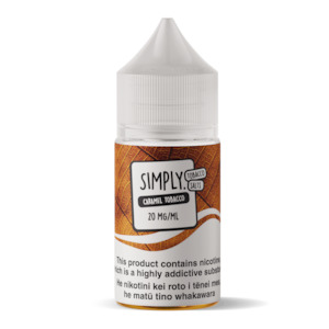Simply Salts: Simply Tobacco Salts - Caramel Tobacco