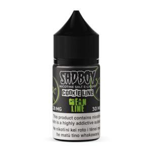 Sadboy Salts: Sadboy Salts Cookie Line - Cream Lime
