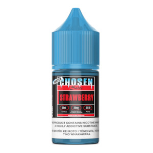 Local Vape Juice: Chosen Frozen Salts - Strawberry