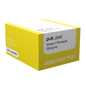 Simply - puk. Pod Carton - Pineapple
