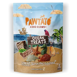 Products: Pawtato Ocean Treats 140g - The Vegan Petfood Company