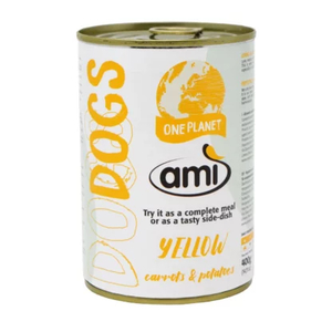 Products: Ami Wet Dog Food Yellow 400gm - The Vegan Petfood Company