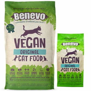 Benevo VEGAN Cat Food 2kg/10kg - The Vegan Petfood Company