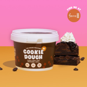 Edible Cookie Dough: Fudgy Brownie COOKIE DOUGH (480g)