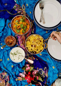 Products: Indian Thali Class and Meal Sunday 19th October 1-5pm theveggietree