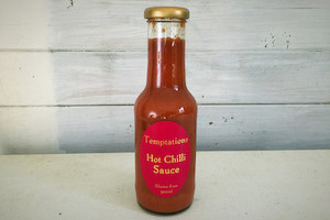 Products: Hot Chilli Sauce Real Hot Sauce Temptations Preserves