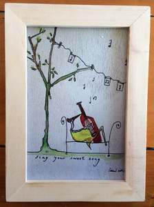 Framed Small Wooden prints