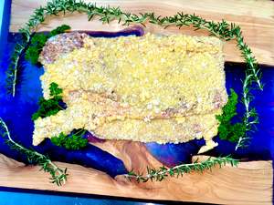 Beef Schnitzel Crumbed