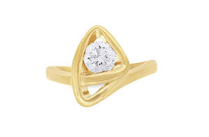 Peak: Brilliant Cut Diamond Ring