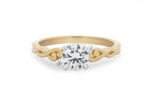 The Narrative Collection: Cara: Brilliant Cut Diamond Solitaire Ring