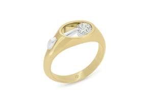 Breta: Brilliant Cut Diamond Solitaire Ring