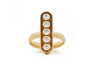 Inspiration Gallery: Floeting® Diamond Vessel Ring